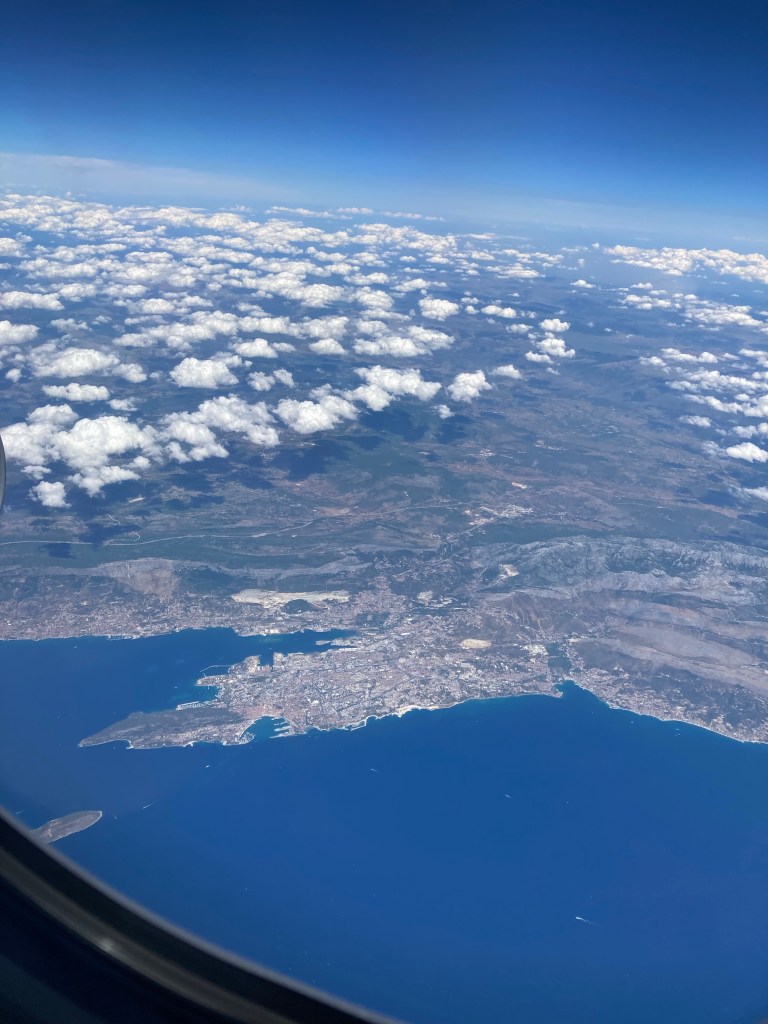 Split von oben. Schönen Urlaub allen!